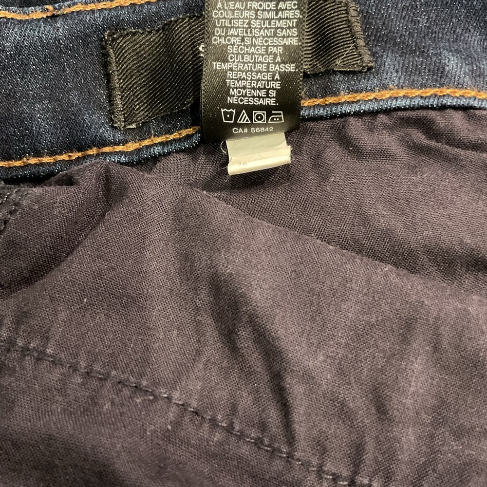 Express Indigo Wash Women's Mid-Rise Skinny Jeans - Picture 11 of 11